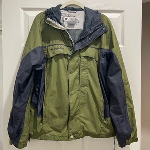 Columbia Blue and White Sports Jacket